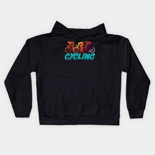 Amor Por El Ciclismo Kids Hoodie